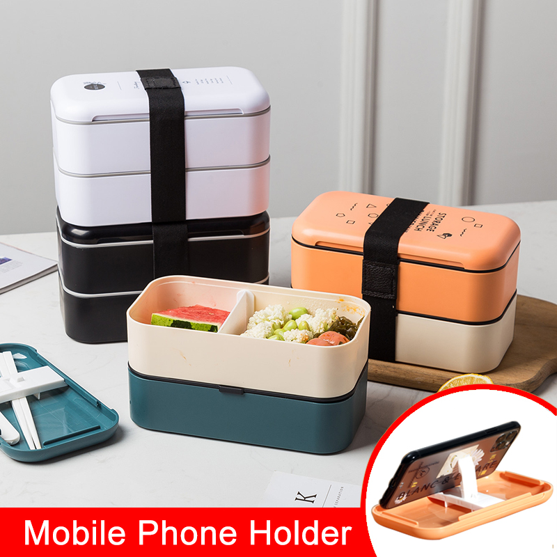 Meal Prep Kinder - Lunchbox Eco-vriendelijke voedselcontainer Bento Magnetronverwarmbare lunchbox