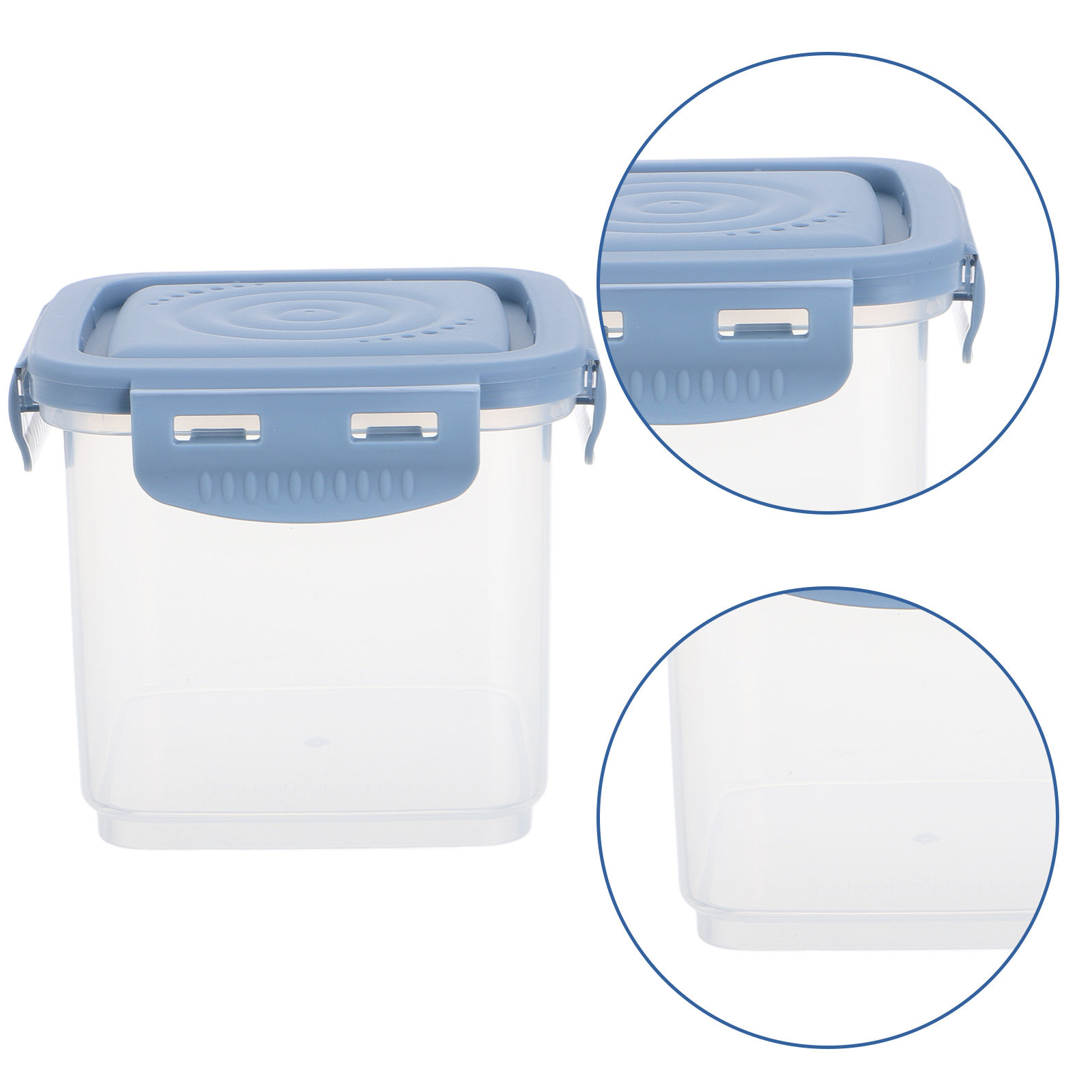 Meal Prep With Rice - Soepbewaarbak 600ml, vriezerbestendig, luchtdicht, lekvrij voedselbewaarbak