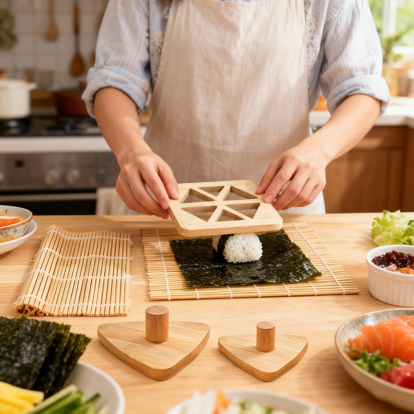 Riceball Mold Klassieke Houten - Meal Prep With Rice recensie en prijs