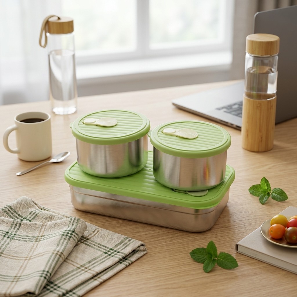 Magnetronbestendige 304 roestv - Meal Prep Kinder recensie en prijs