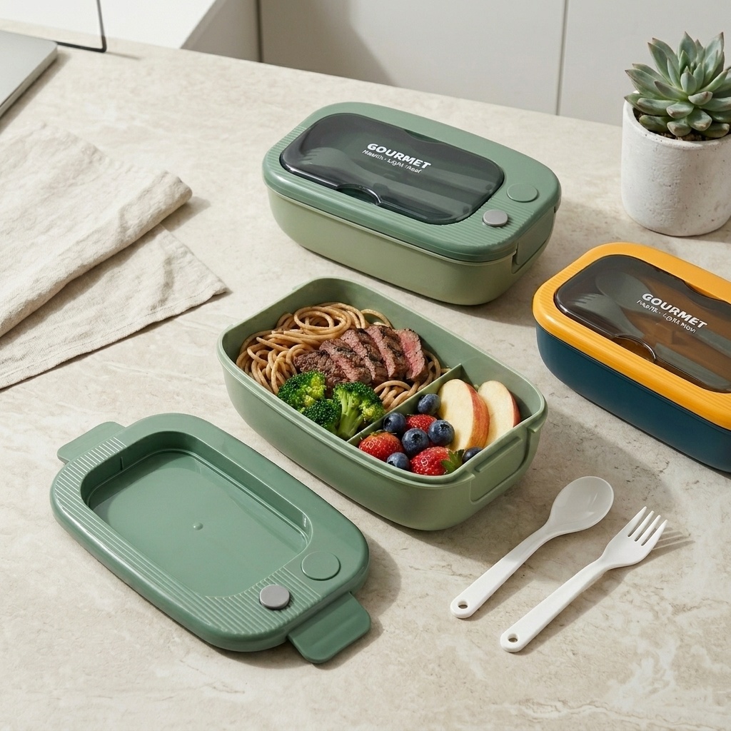 Microgolfbestendige plastic be - Meal Prep Kinder recensie en prijs