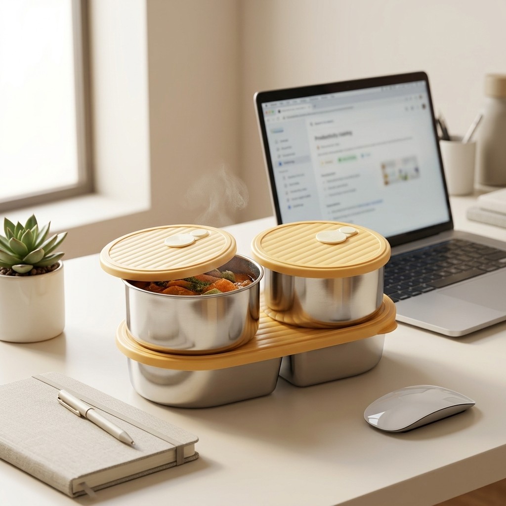 Microgolfbestendige 304 roestv - Meal Prep Kinder recensie en prijs