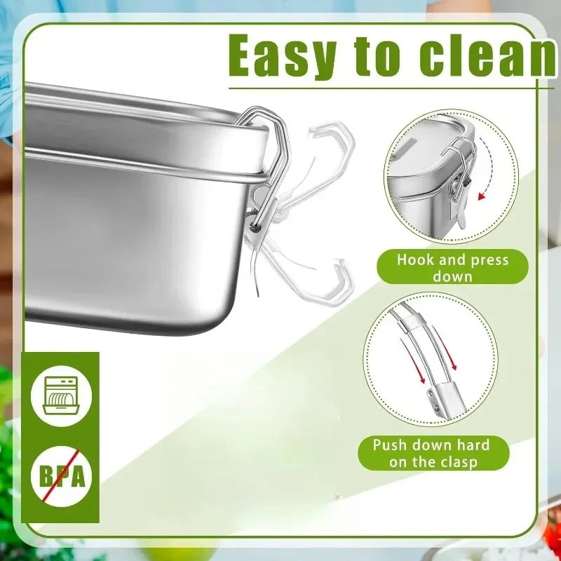 Hot roestvrijstalen lunchbox v - Meal Prep Kinder recensie en prijs