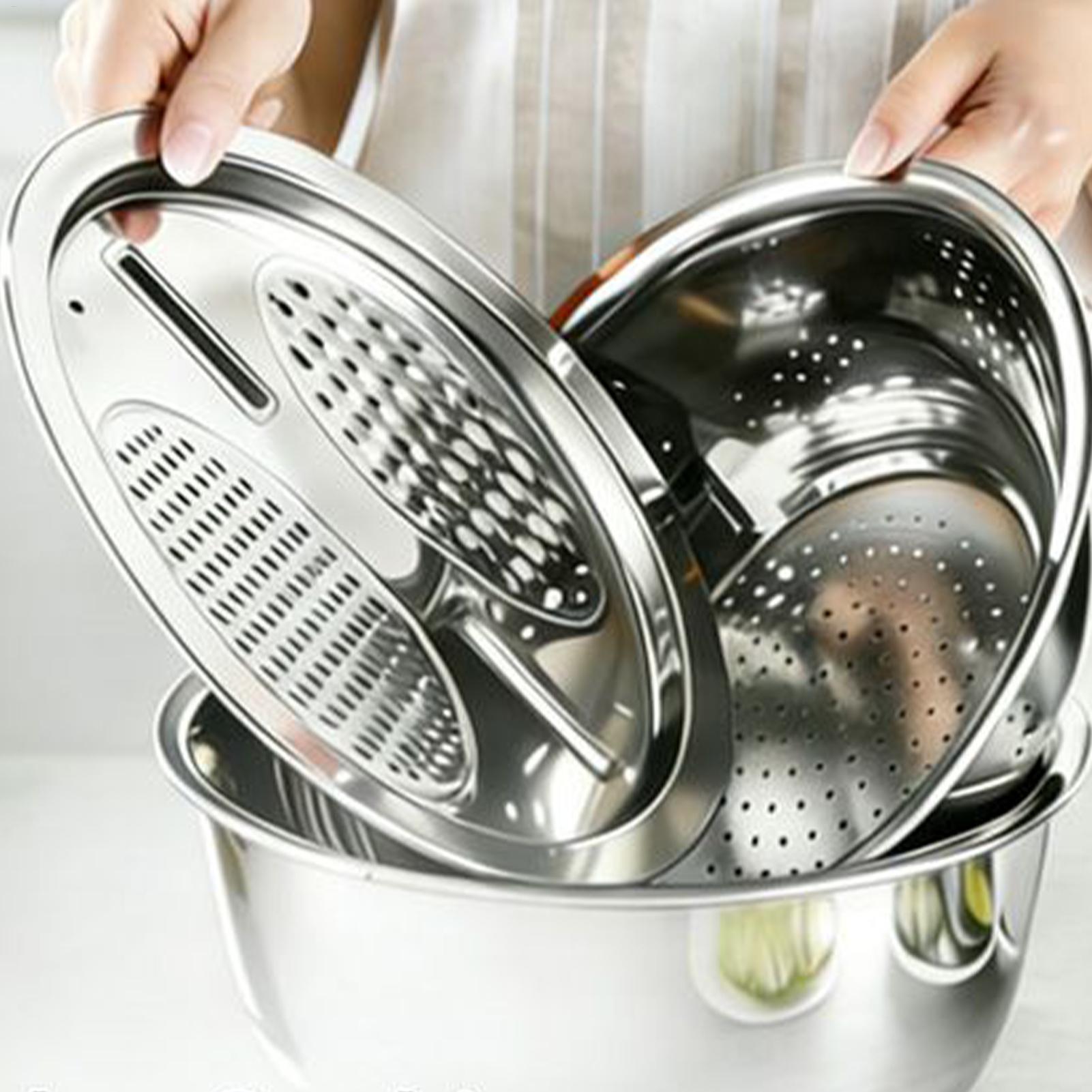 Roestvrijstalen vergiet, zeefb - Meal Prep With Rice recensie en prijs