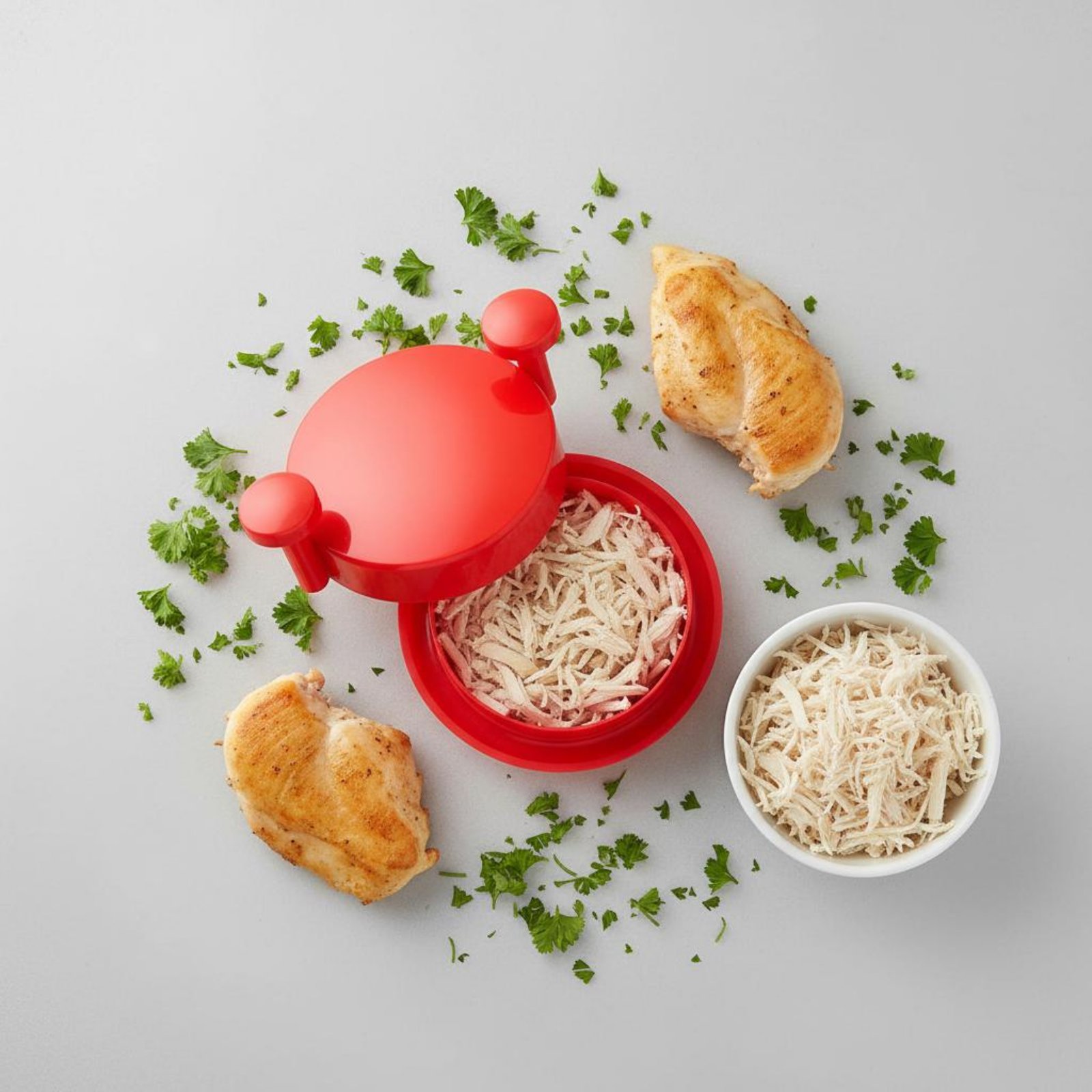 Kipfilet Shredder, hoog eiwitg - Meal Prep With Chicken recensie en prijs