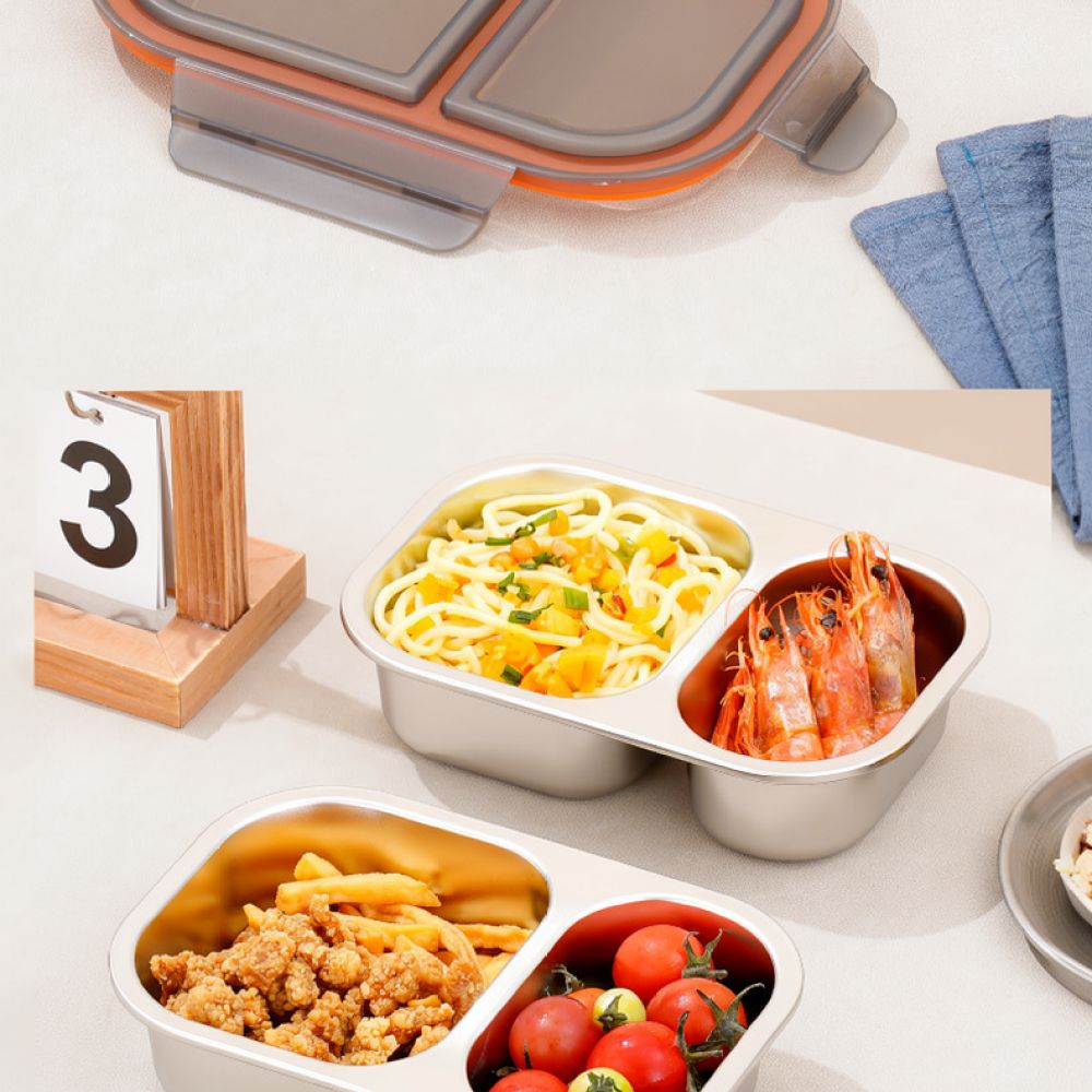 304 roestvrijstalen lunchbox m - Meal Prep Healthy Lunch recensie en prijs