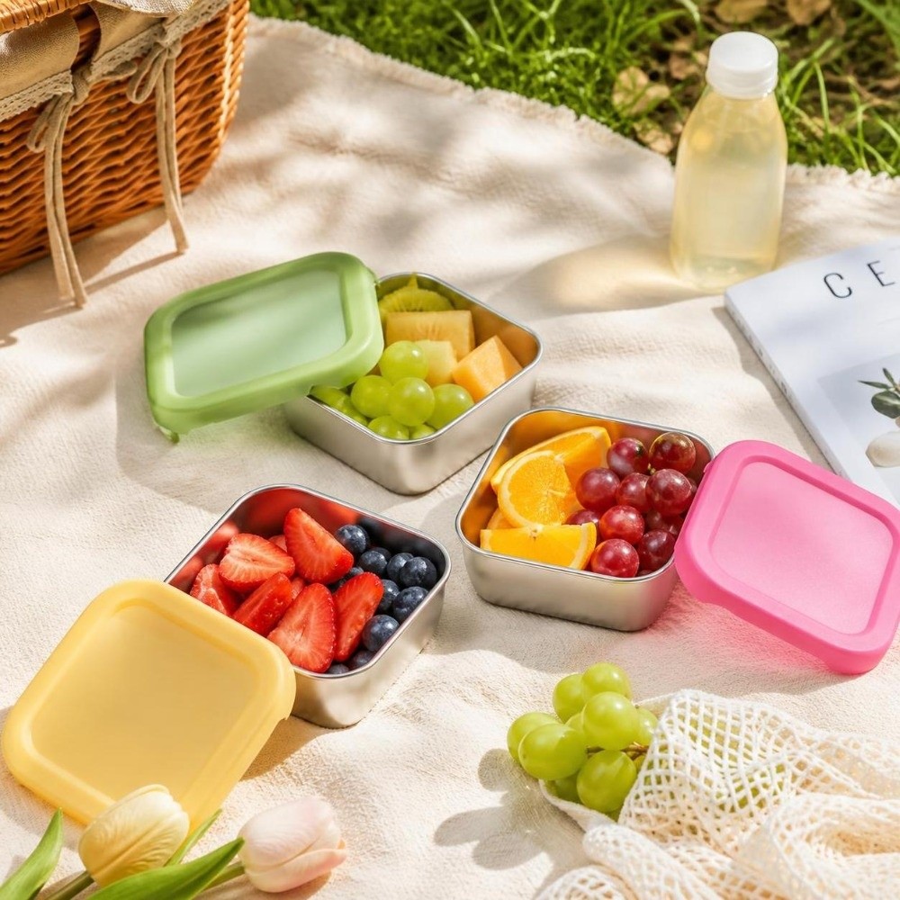 Siliconen deksel, roestvrijsta - Meal Prep With Rice recensie en prijs