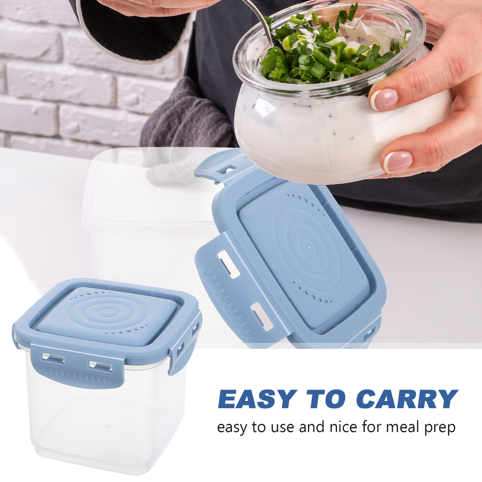 Soepbewaarbak 600ml, vriezerbe - Meal Prep With Rice recensie en prijs