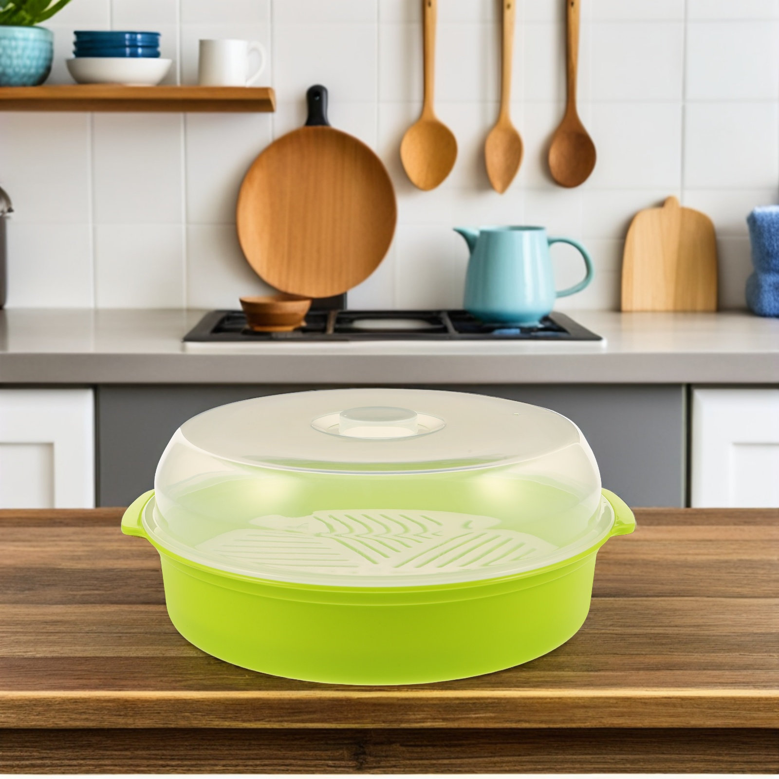 Magnetronstoomkom met deksel,  - Meal Prep With Rice recensie en prijs