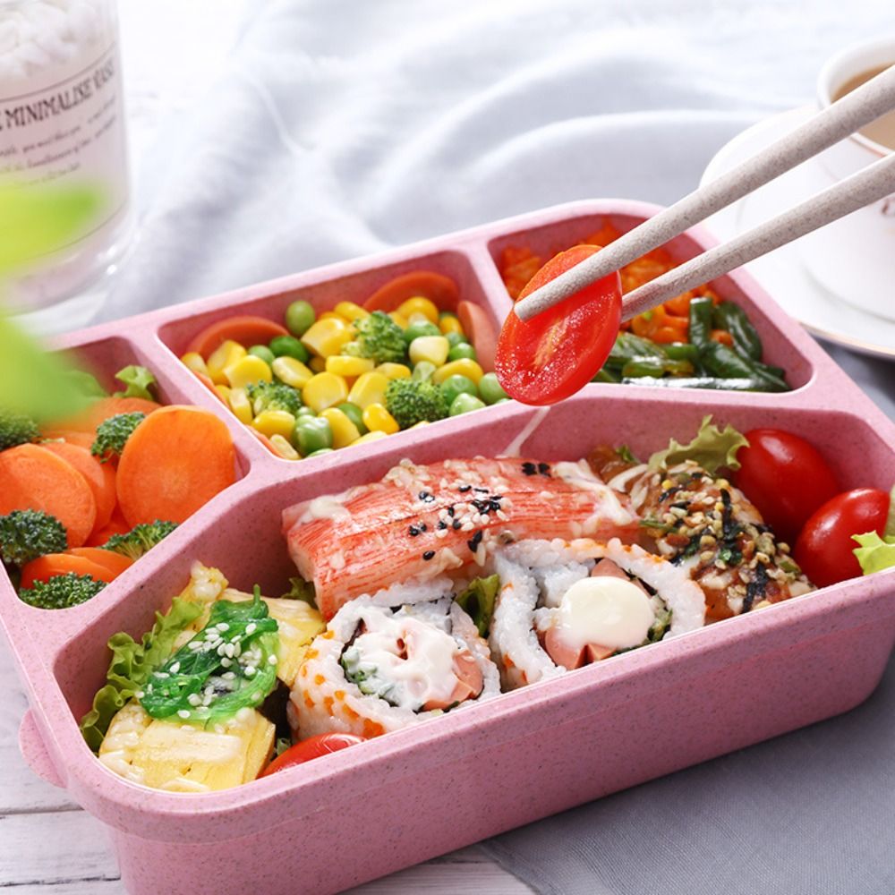 4 Compartimenten Kids Bento Bo - Meal Prep Kinder recensie en prijs