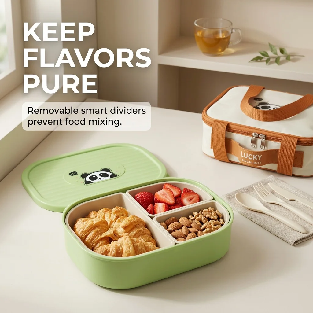 Kinder Bento Lunchbox met Deks - Meal Prep Kinder recensie en prijs