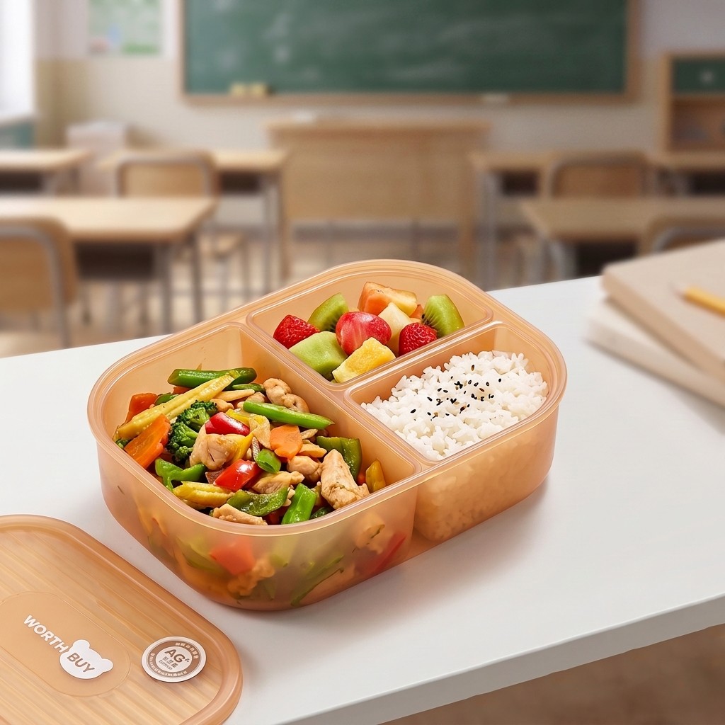 Japanse plastic bento box voor - Meal Prep Kinder recensie en prijs