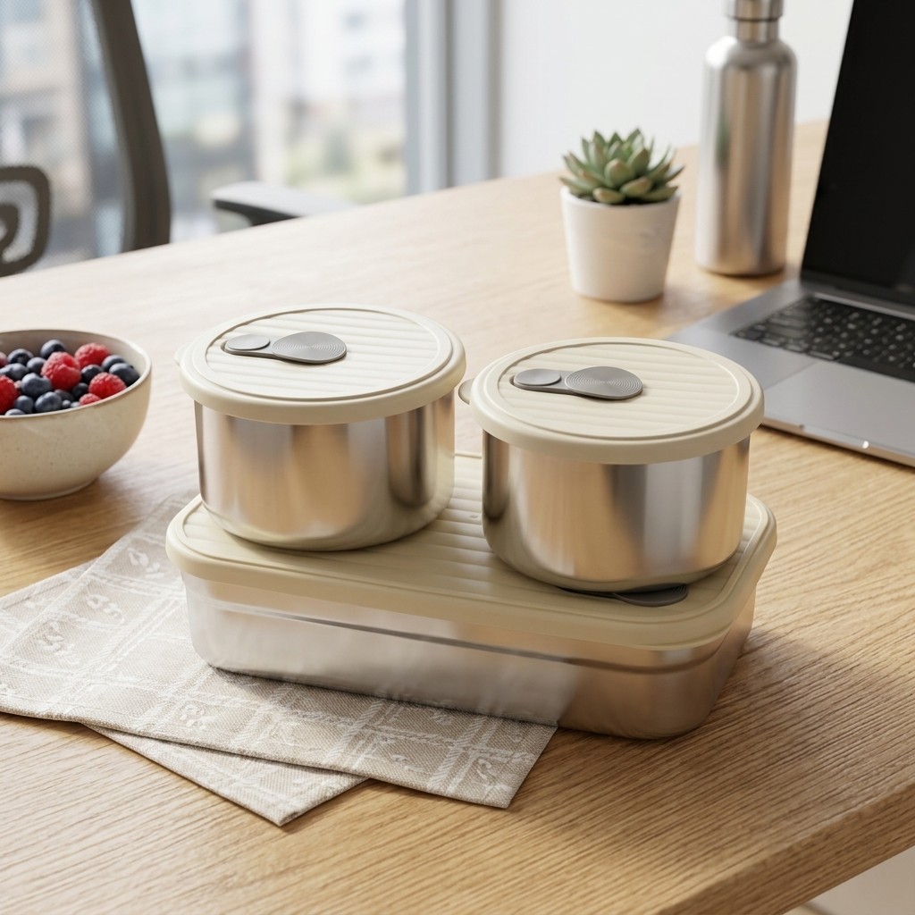 Magnetronbestendige 304 roestv - Meal Prep Kinder recensie en prijs