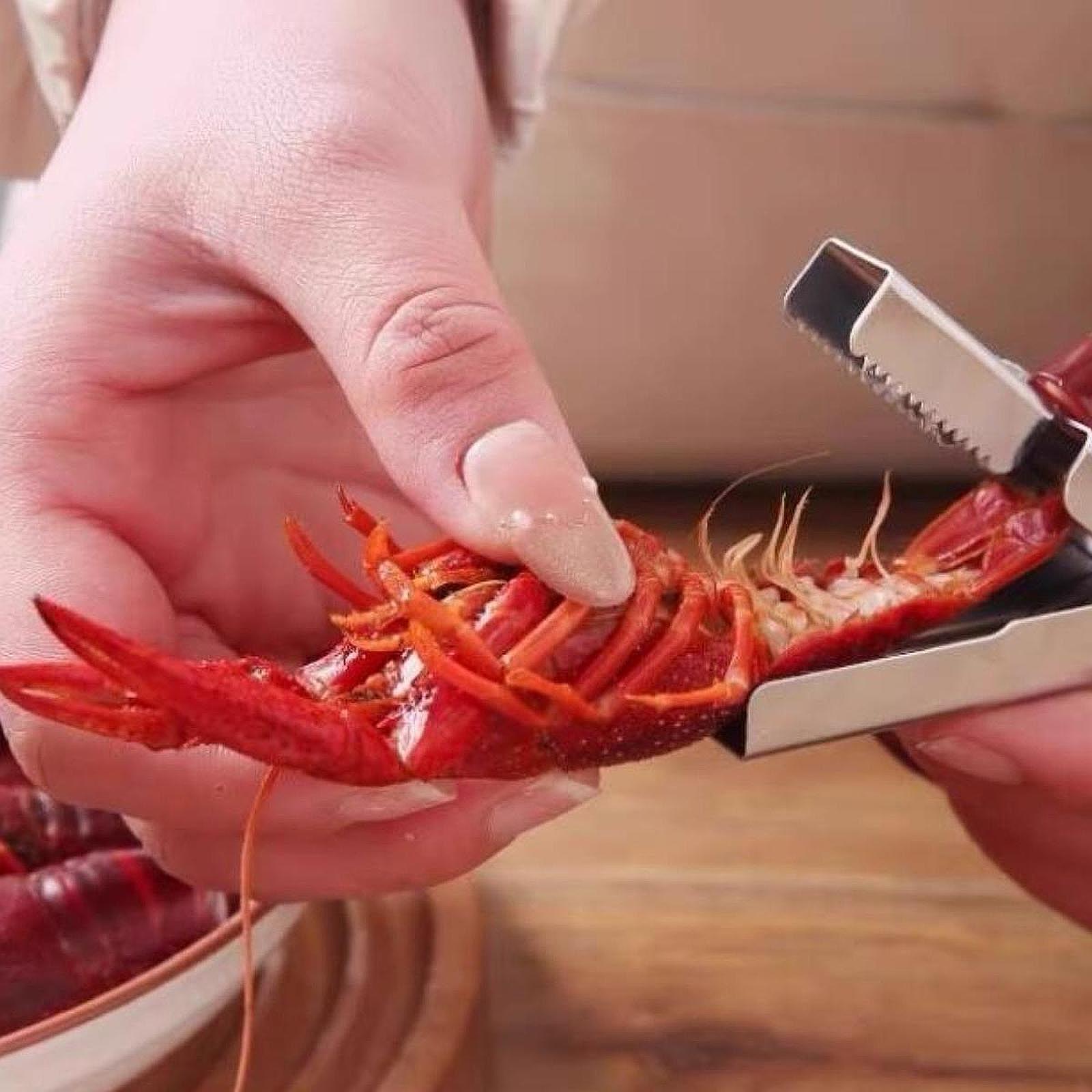 Duurzame roestvrijstalen kreef - Meal Prep Seafood recensie en prijs