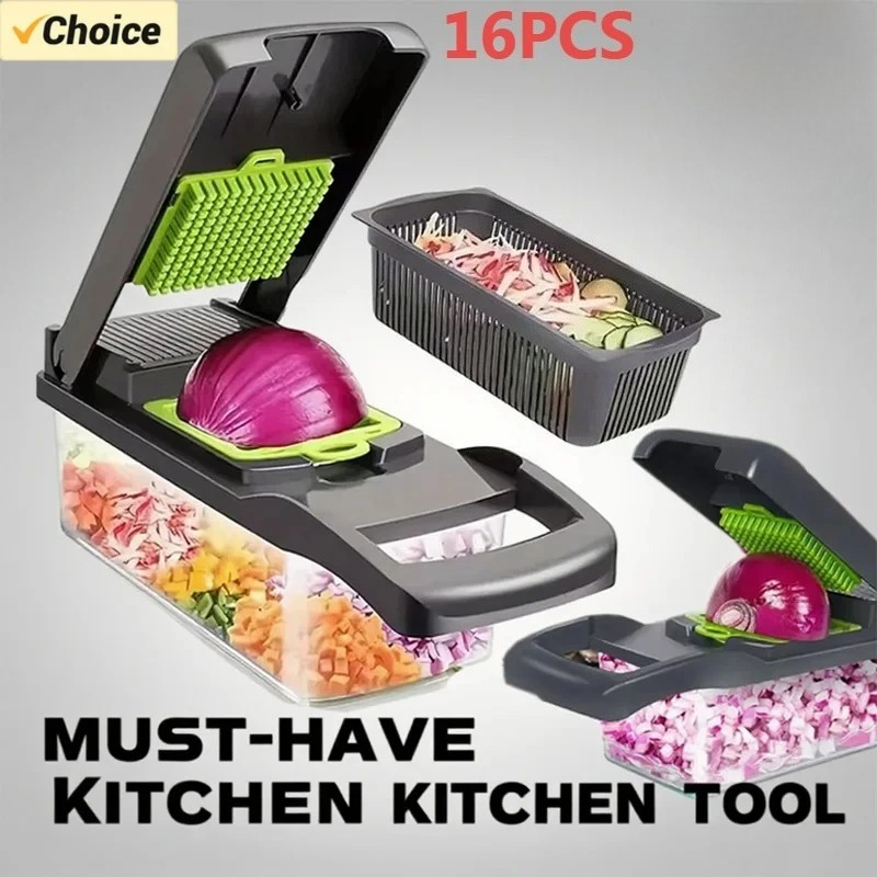 16-delige fruit- en groentesni - Meal Prep With Potatoes recensie en prijs