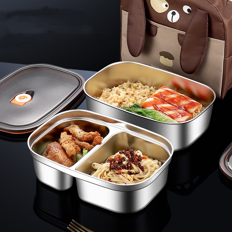 Roestvrijstalen lunchbox voor  - Meal Prep Kinder recensie en prijs
