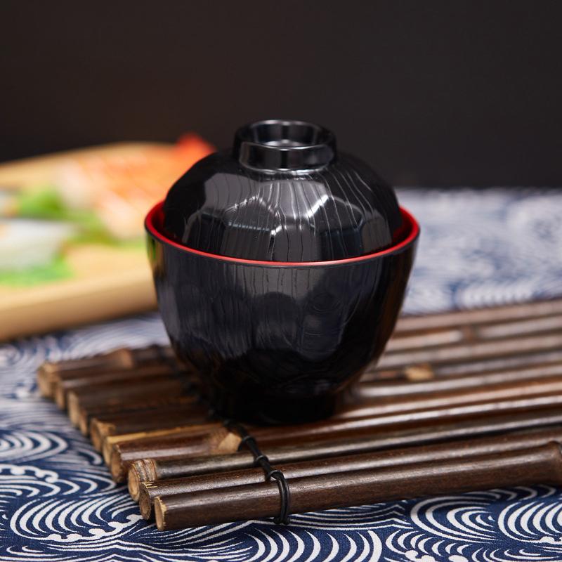 Tweekleurige miso soepkom met  - Meal Prep With Rice recensie en prijs