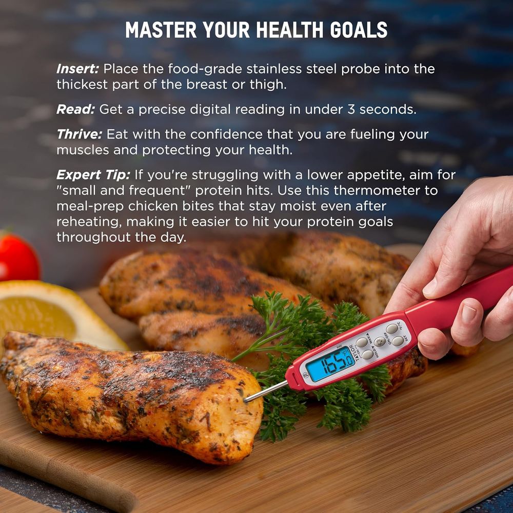 Digitale vleesthermometer - Ei - Meal Prep With Chicken recensie en prijs
