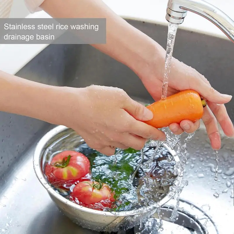 Roestvrijstalen rijstwasser, v - Meal Prep With Rice recensie en prijs