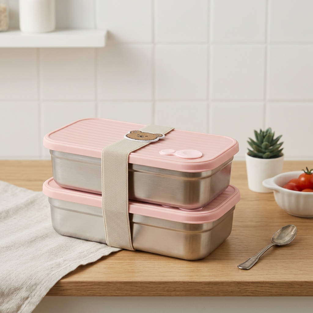 304 RVS Bento Lunchbox voor vo - Meal Prep Kinder recensie en prijs