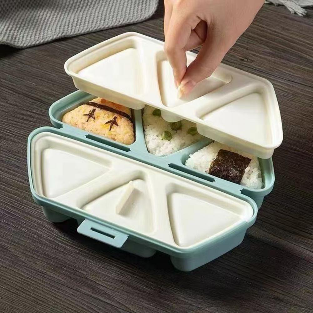 6-delige driehoekige Onigiri-v - Meal Prep With Rice recensie en prijs
